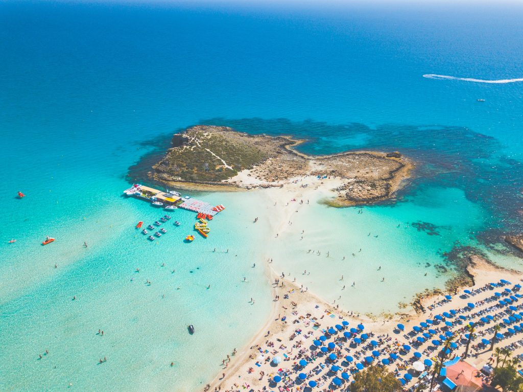 Kyproksen rannat ovat puhtaita